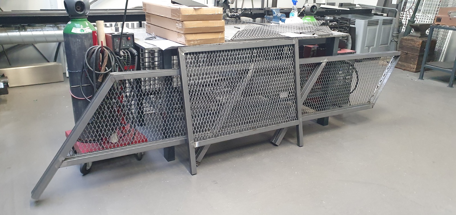BUYABE metal ve ahşap proje uygulaması